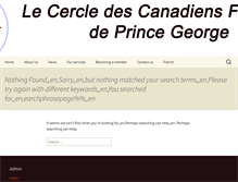 Tablet Screenshot of ccfpg.ca